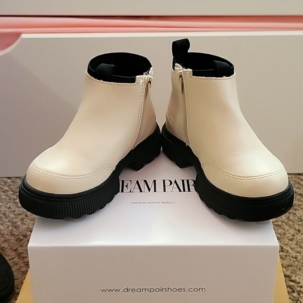 Boots, Zara, size 9 Cream
